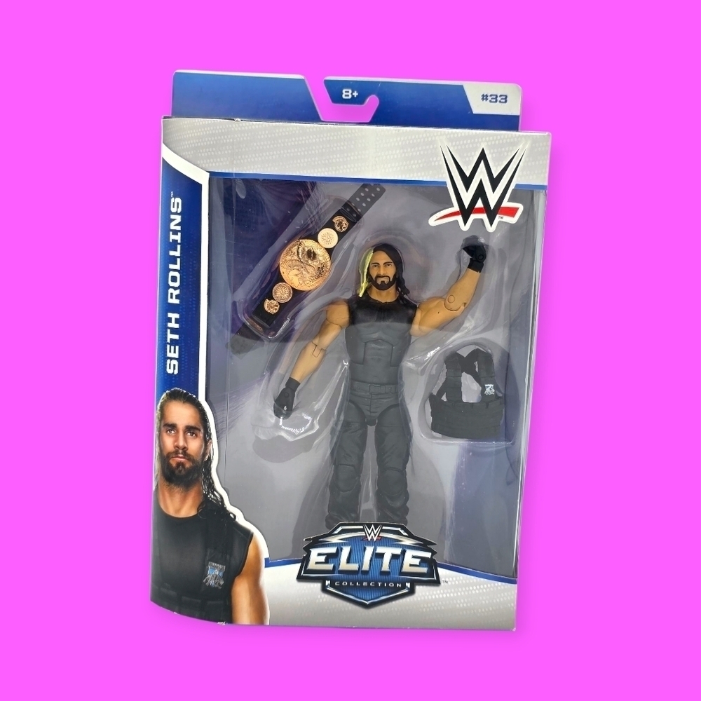 WWE Seth Rollins Elite Collection 2014 Series 33 Wrestling Action Figure